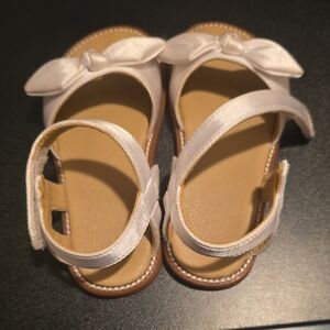 Kids White Sandals